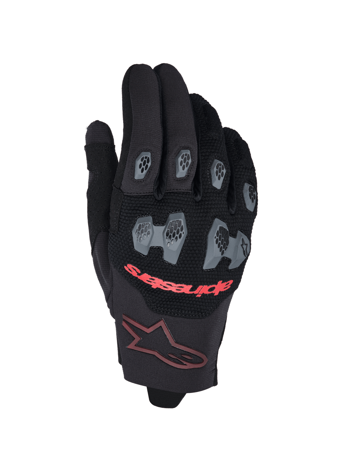 Alpinestars Pro-Dura Guantes 2026 – Negro rojo brillante - MxProStoreParts