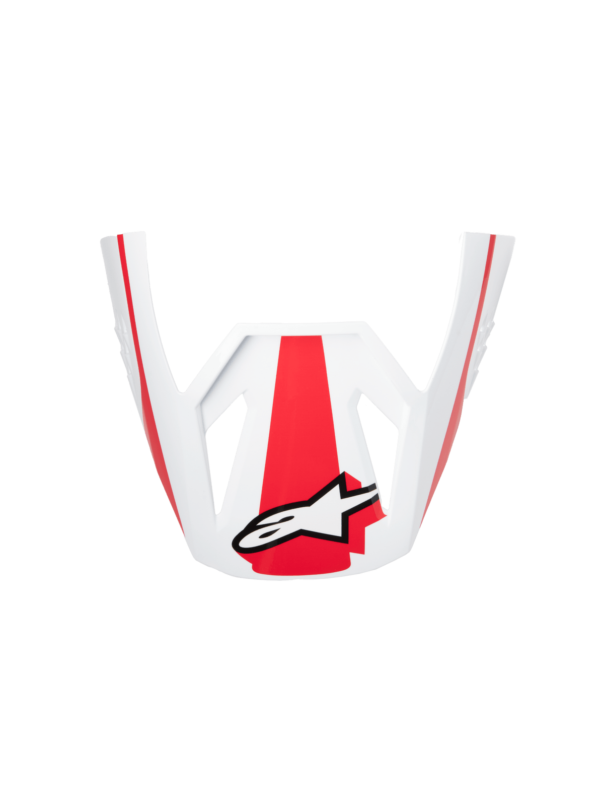Alpinestars S-M3 Heat Vizier – rojo blanco negro brillante - MxProStoreParts