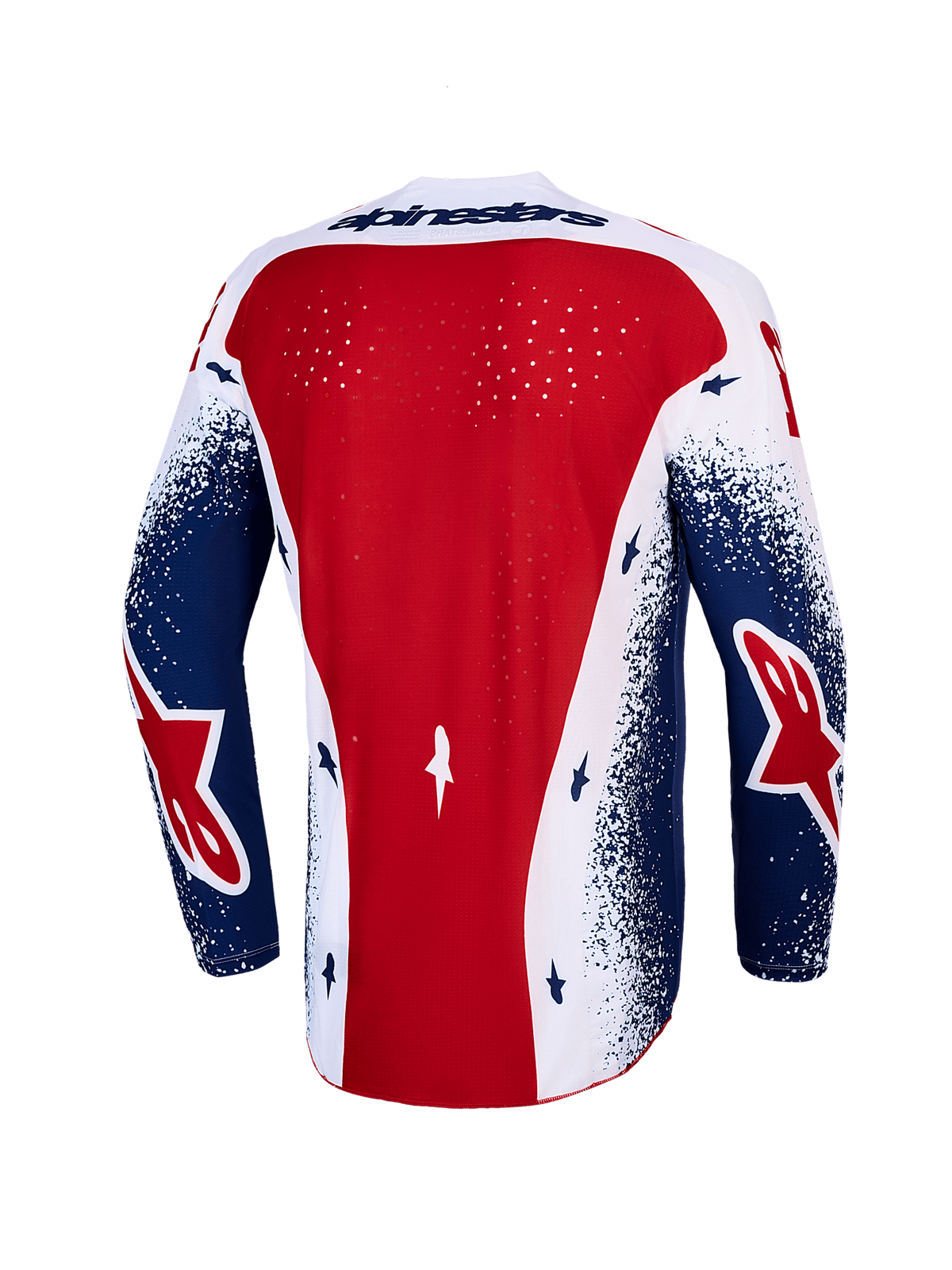 Alpinestars Techstar Unity Beperkte Oplage Jersey – Rood wit blauw