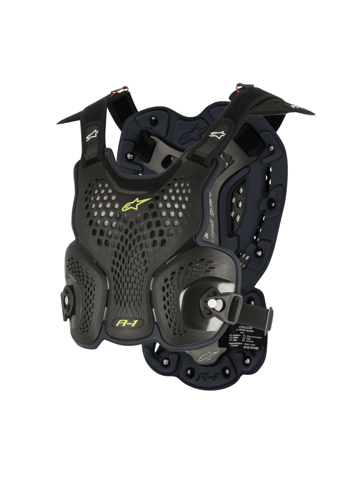 Alpinestars A-1 Roost Schutz – Schwarz Anthrazit - MxProStoreParts