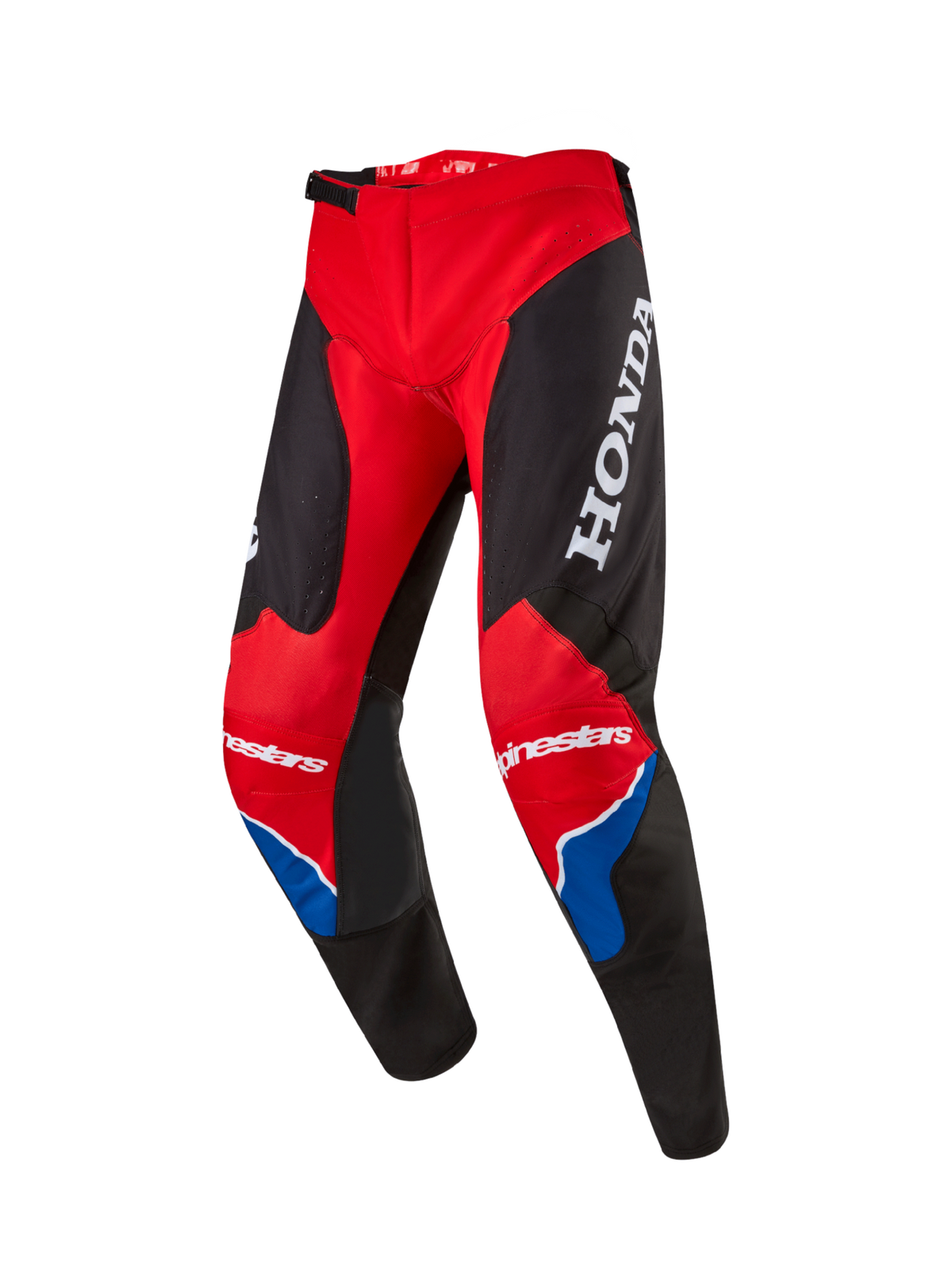 Alpinestars Honda Racer Iconic Broek – Helderrood zwart wit
