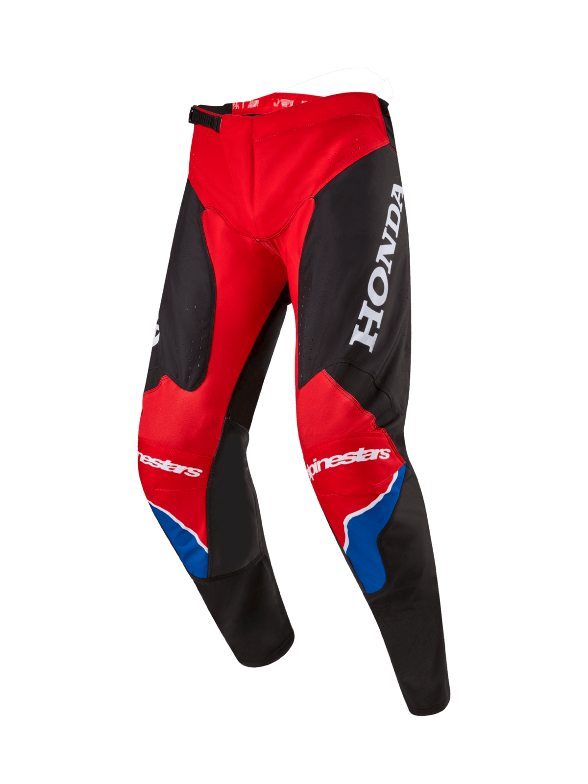 Pantalón Alpinestars Honda Racer Iconico – Rojo brillante, negro y blanco - MxProStoreParts