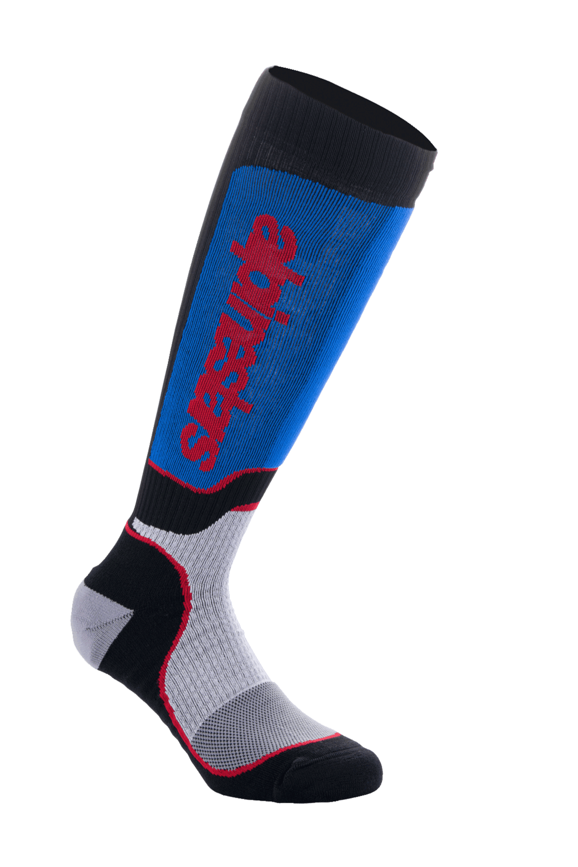 Alpinestars MX Plus Sokken – Zwart wit koningsblauw - MxProStoreParts