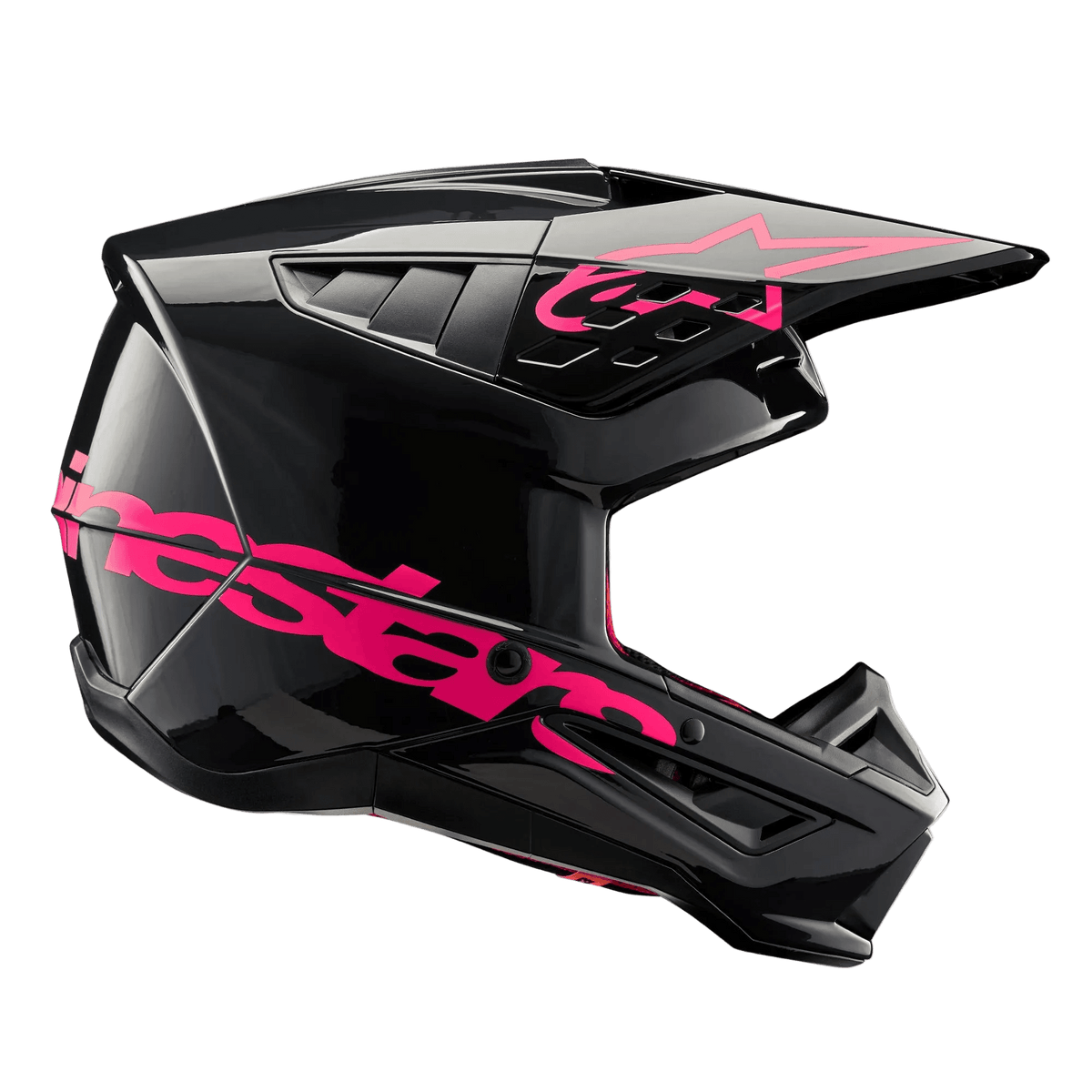 Casque Alpinestars S-M5 Corp ECE 22.06 – Noir diva rose brillant - MxProStoreParts