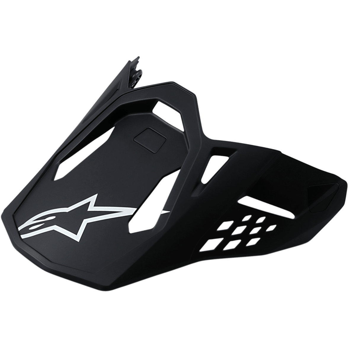 Alpinestars Supertech M10/M8 Vizier – Mat noir - MxProStoreParts