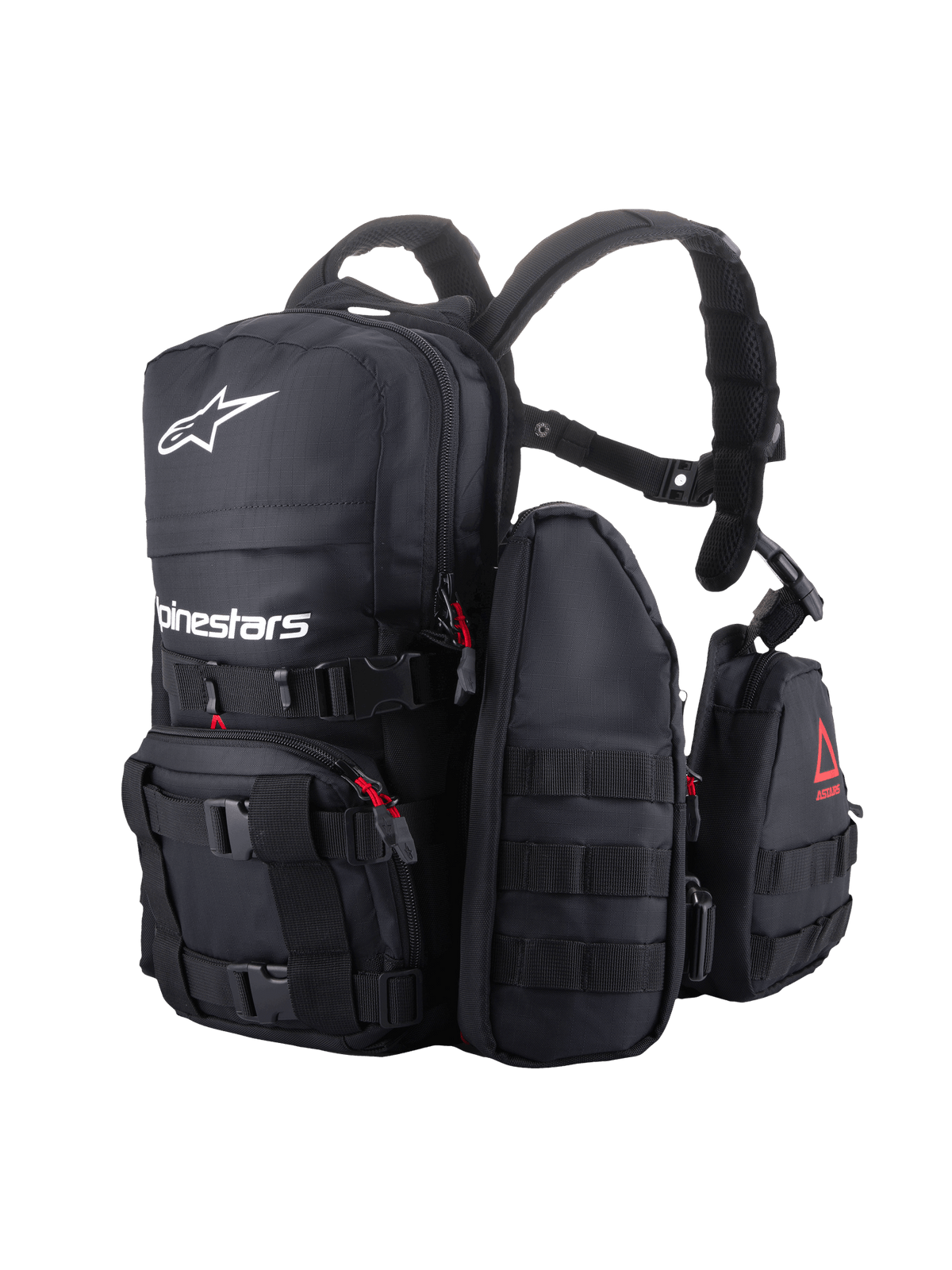 Alpinestars Techdura Tactical Bag – Blanco y negro - MxProStoreParts
