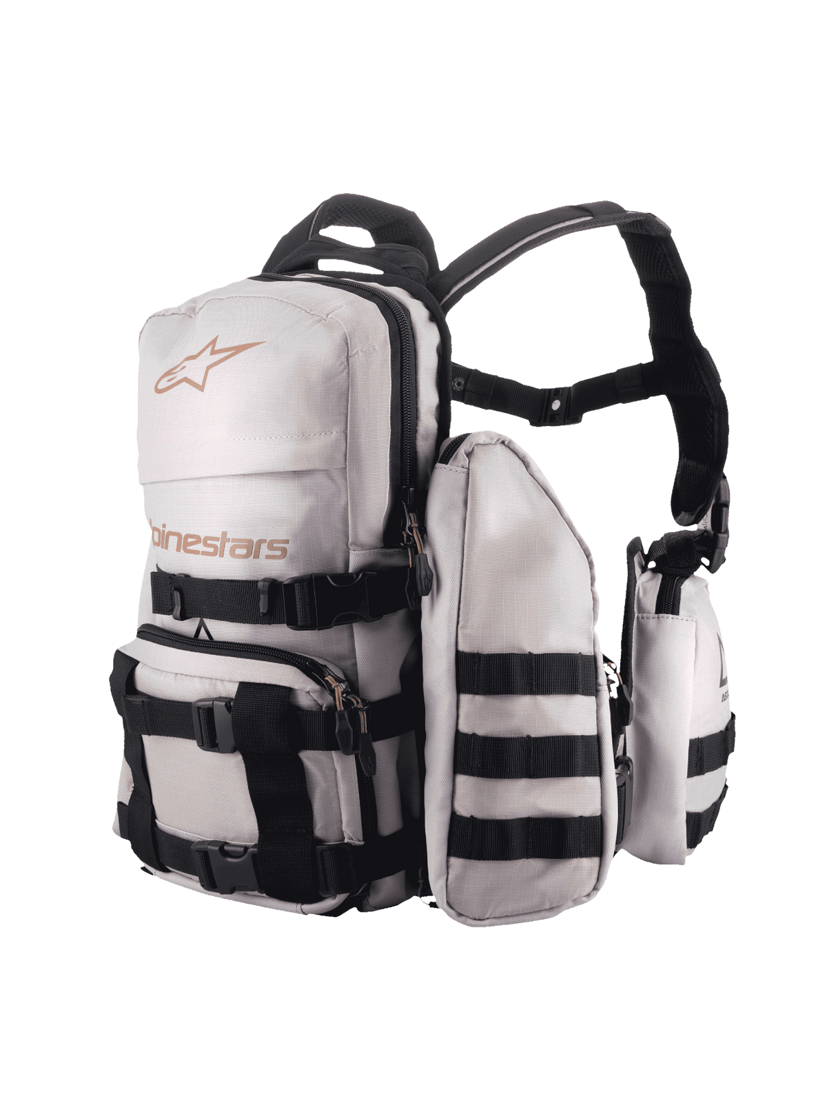Alpinestars Techdura Bolsa Táctica – Gris Caliente Negro - MxProStoreParts