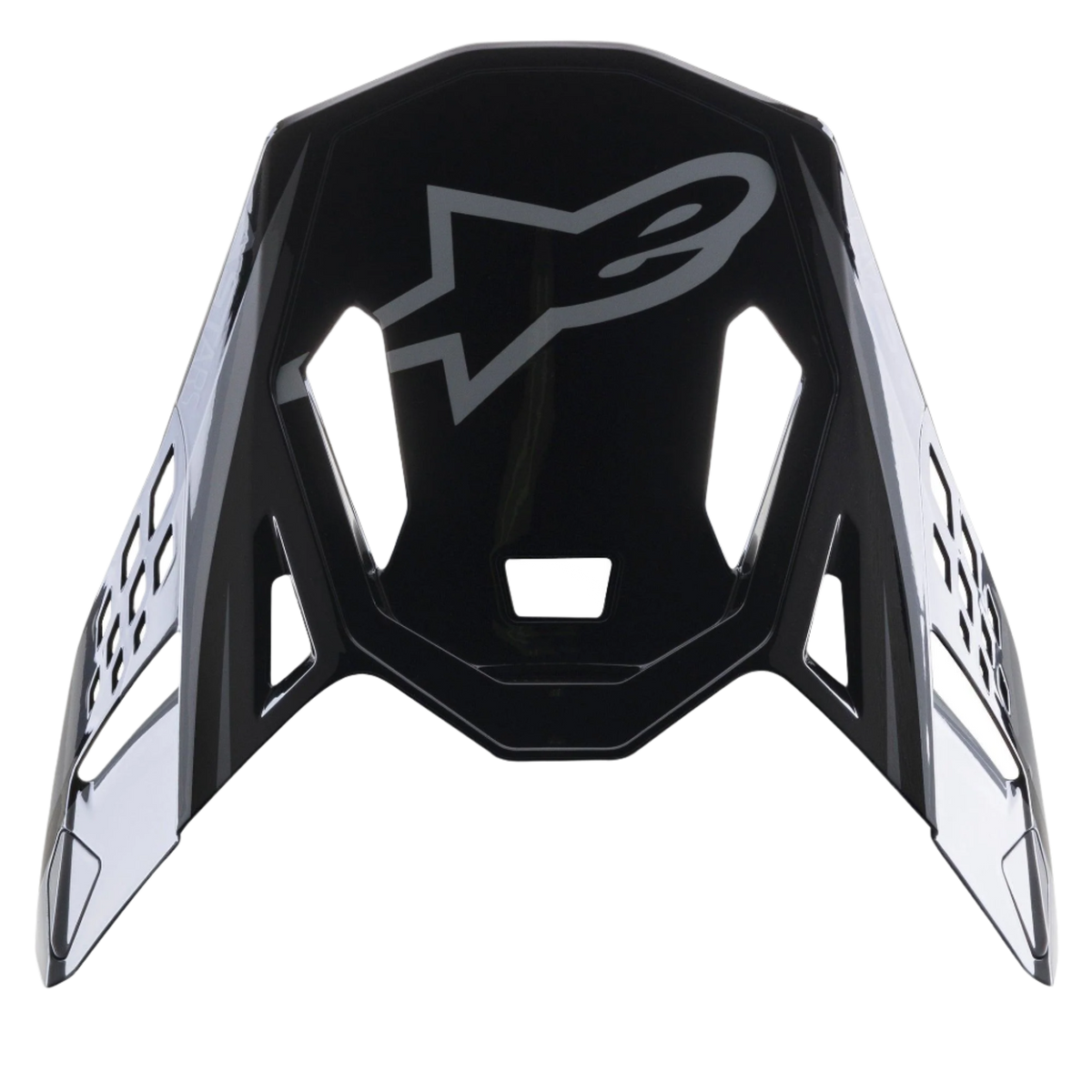 Alpinestars Supertech M10 Carbon Meta2 – Zwart grijs glanzend