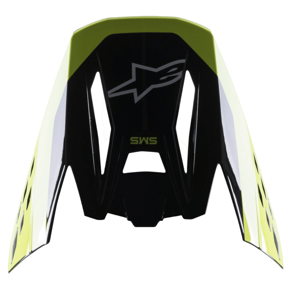 Alpinestars S-M5 Beam Vizier – Noir jaune fluo brillant - MxProStoreParts