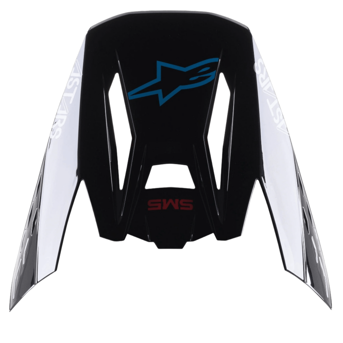 Alpinestars S-M5 Bond Vizier – negro cian brillante - MxProStoreParts
