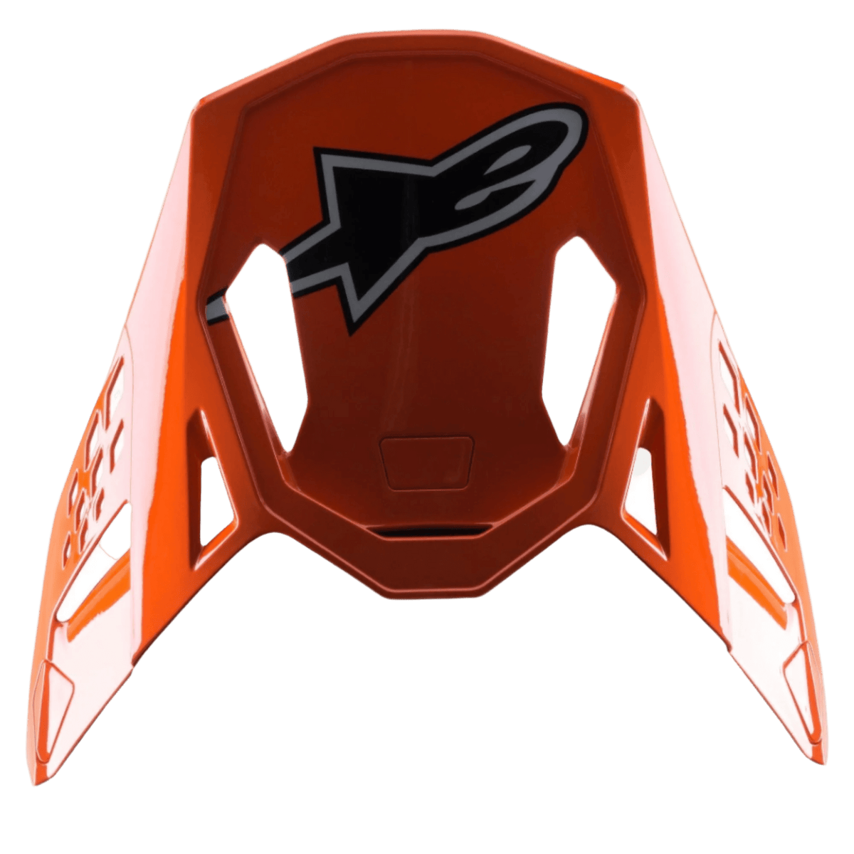 Alpinestars S-M8 Factory Vizier – Dunkelblau Orange Fluoreszierend Gelb - MxProStoreParts