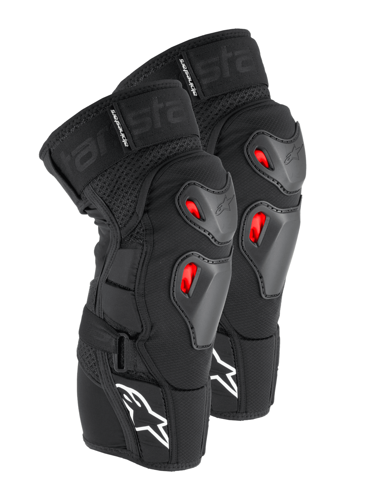 Alpinestars Bionic Pro Plasma Rodilleras – Negro rojo blanco - MxProStoreParts