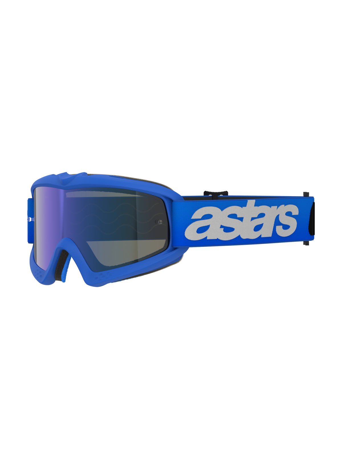 Alpinestars Vision Jeugd Blaze Crossbril – Blauw spiegel blauw