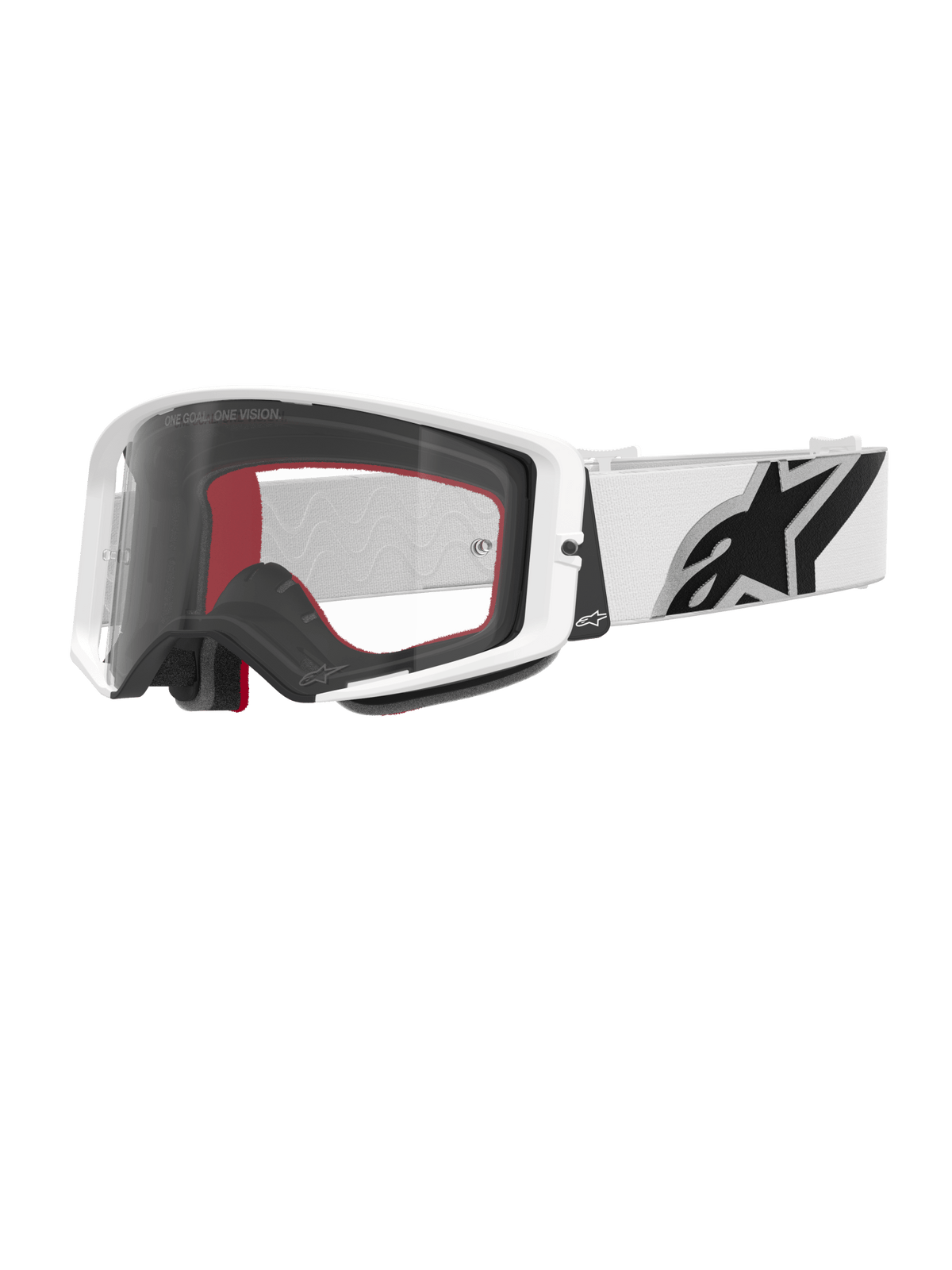 Alpinestars Supertech Corp Crossbril – Wit helder - MxProStoreParts