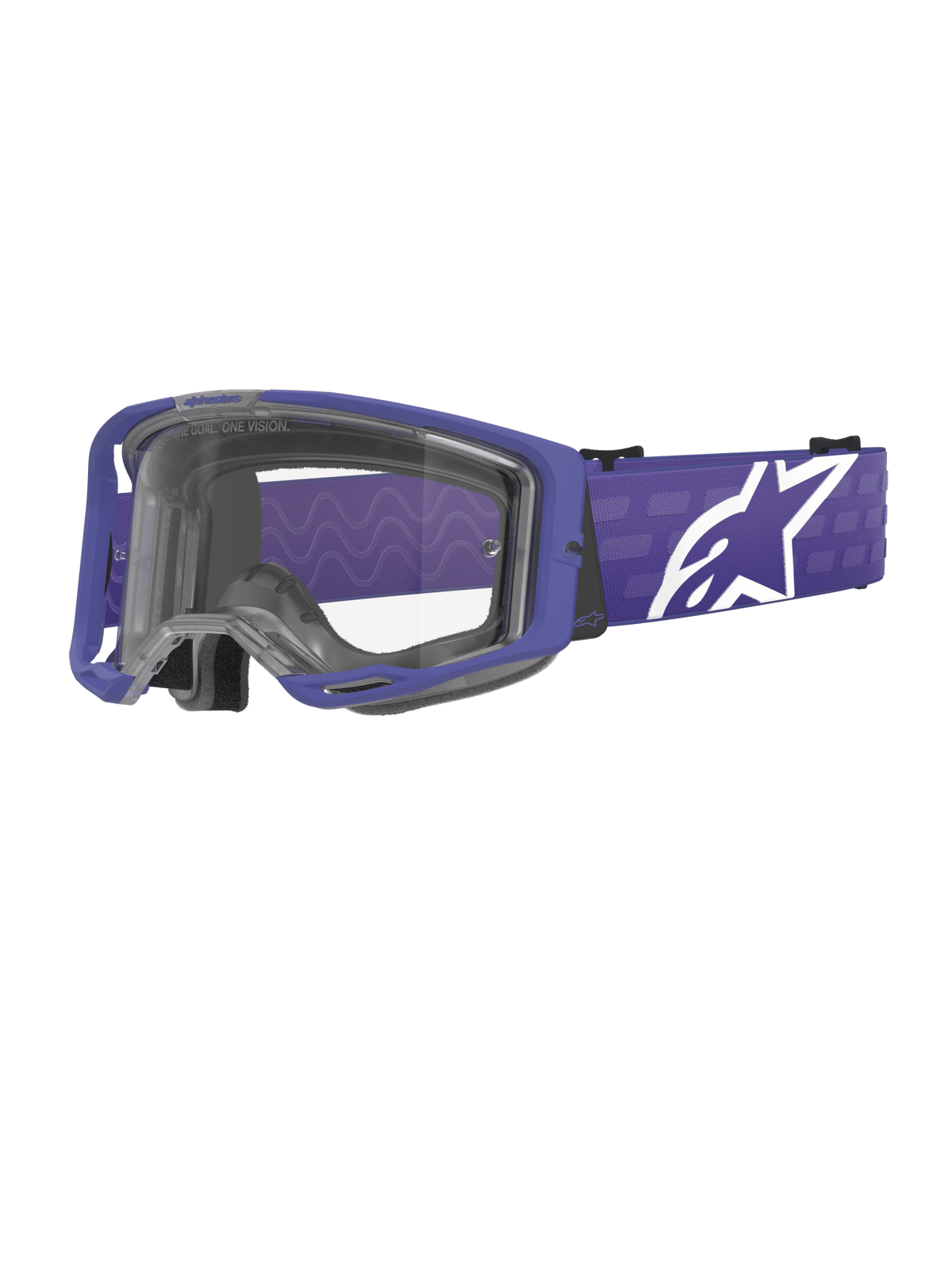 Alpinestars Vision 8 Corp Crossbril – Paars helder - MxProStoreParts