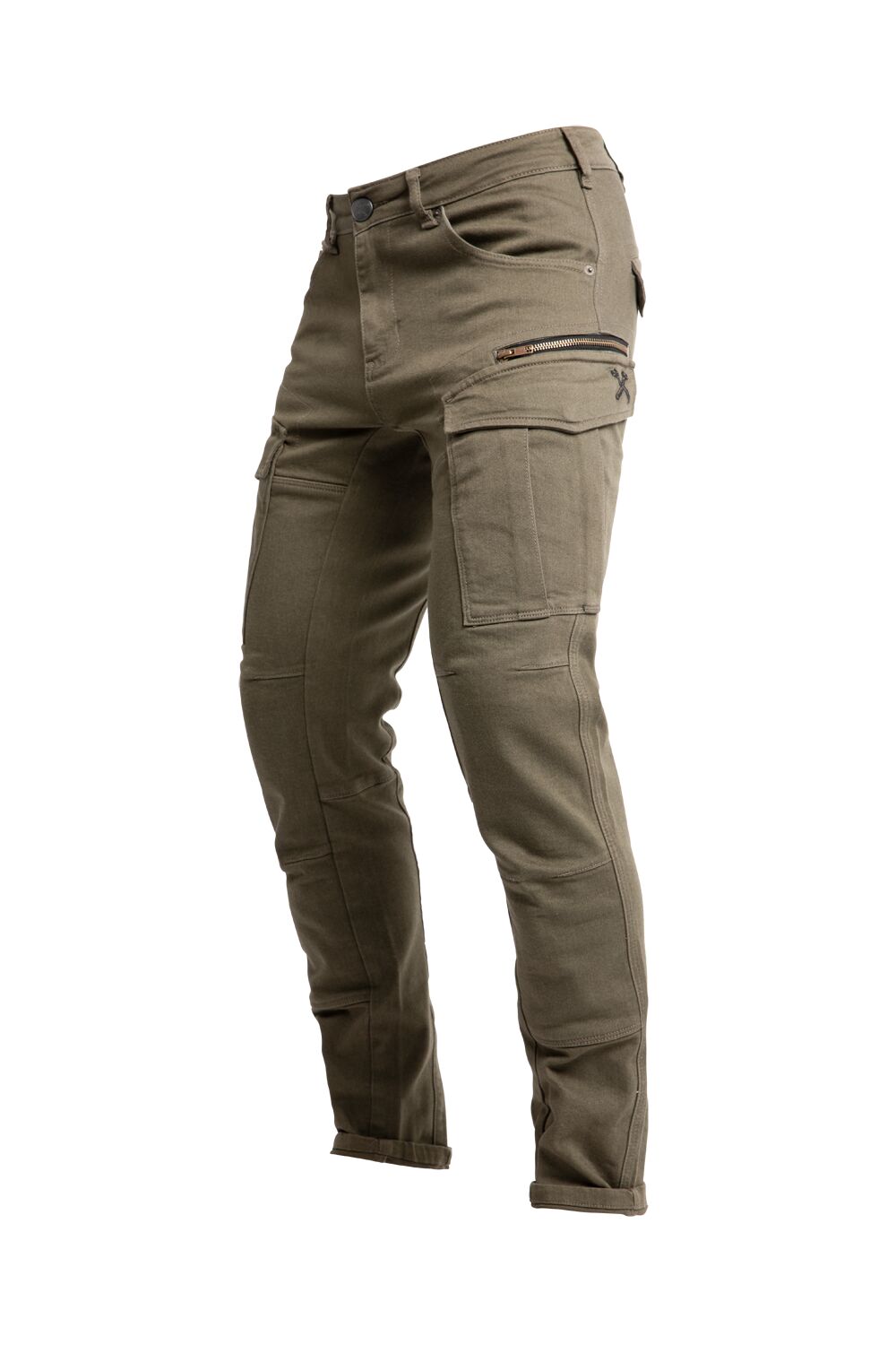JOHN DOE Defender Mono motorbroek olijfgroen 32/32