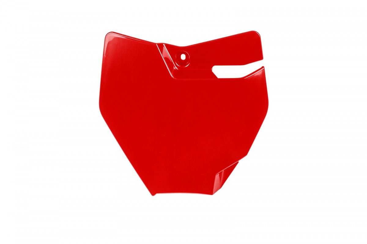 UFO Front number plate GasGas MC 65 2021- Red 062 - MxProStoreParts