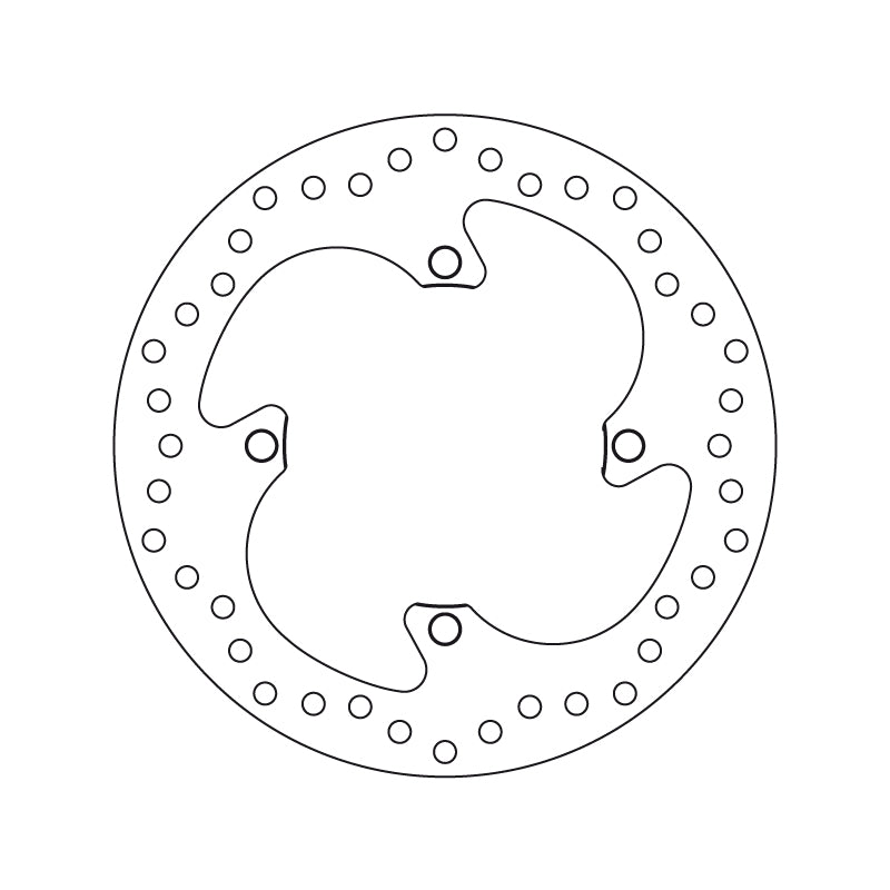 Technische illustratie: Brembo Serie Oro brakedisc – 68B40782; uitvoering volgens artikelgegevens