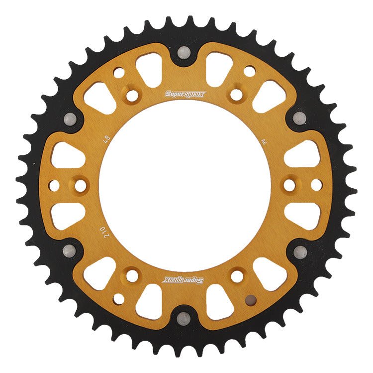 Supersprox Stealth Rear sprocket HO CR/CRF 87- Gold 48 – RST-210:48-GLD - MxProStoreParts