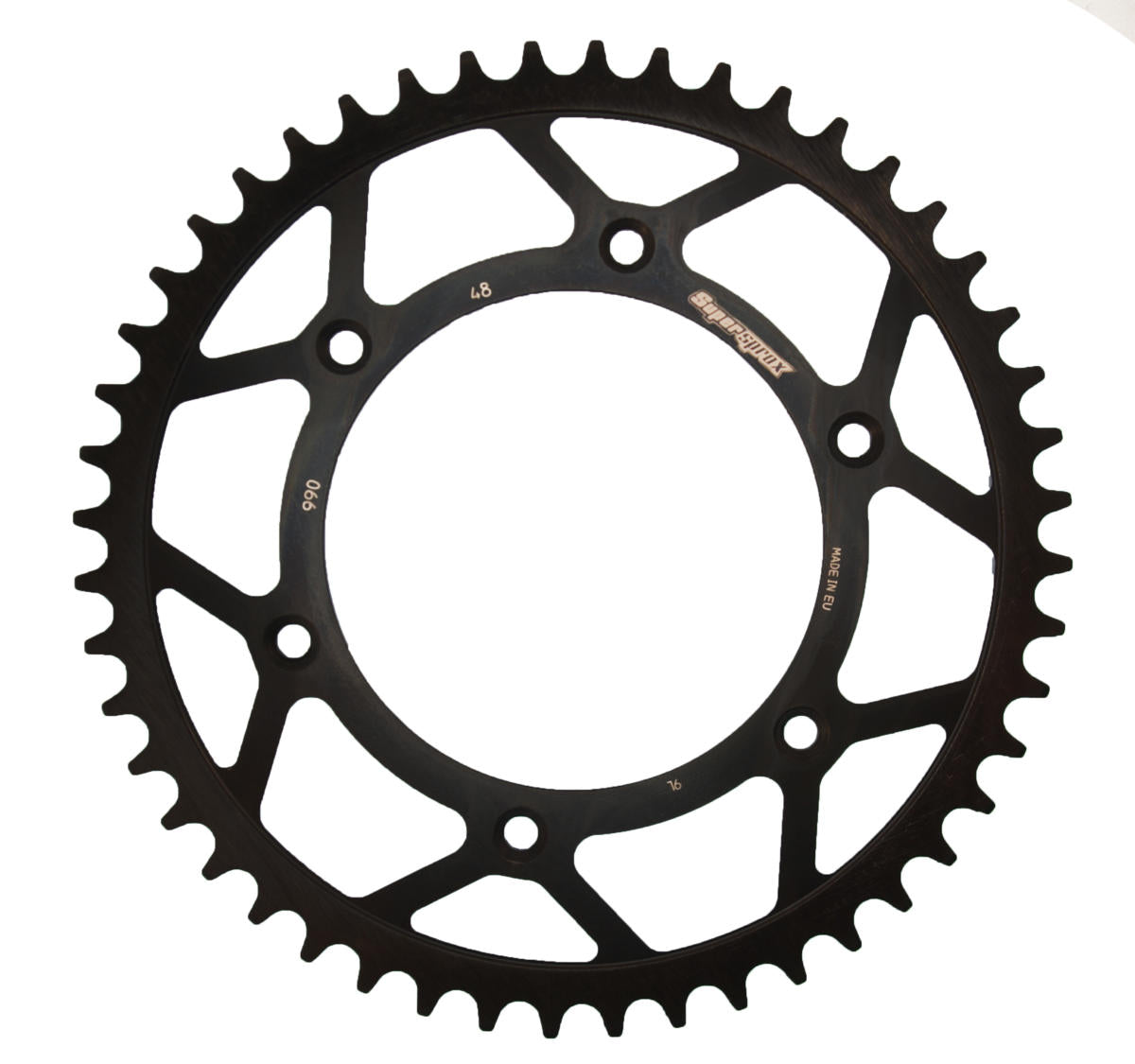 Supersprox Steel Rear sprocket KTM/Husqv./Husab. Black 48 – RFE-990:48-BLK