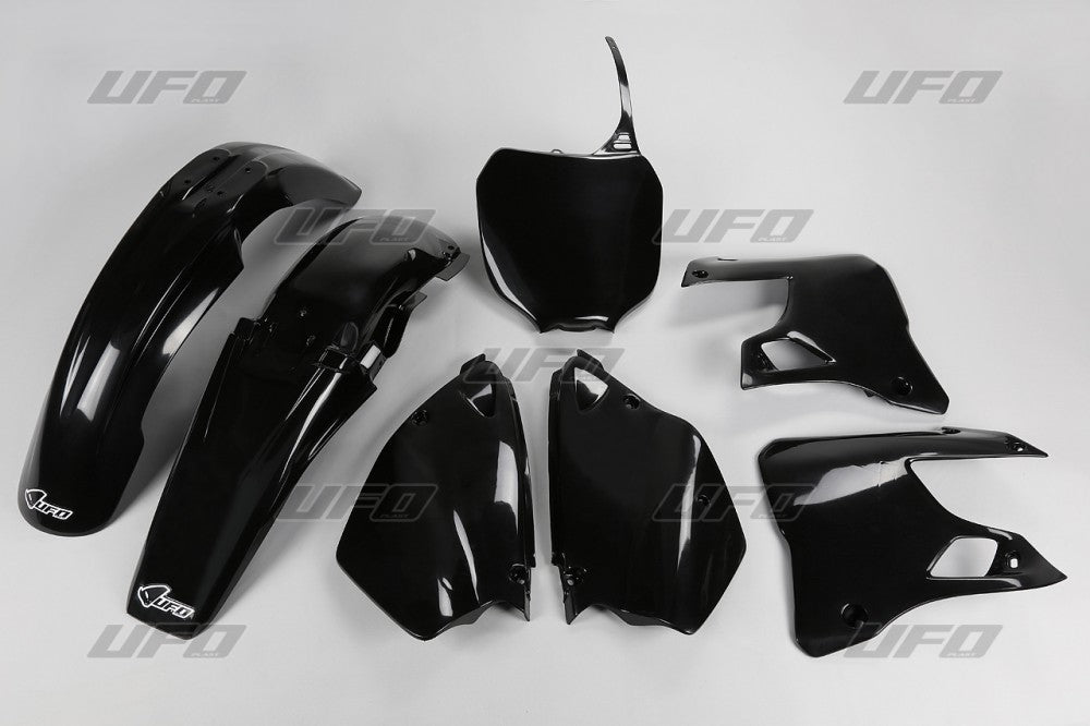 UFO Plastic kit 5-parts Black YZ 125/250 00-01