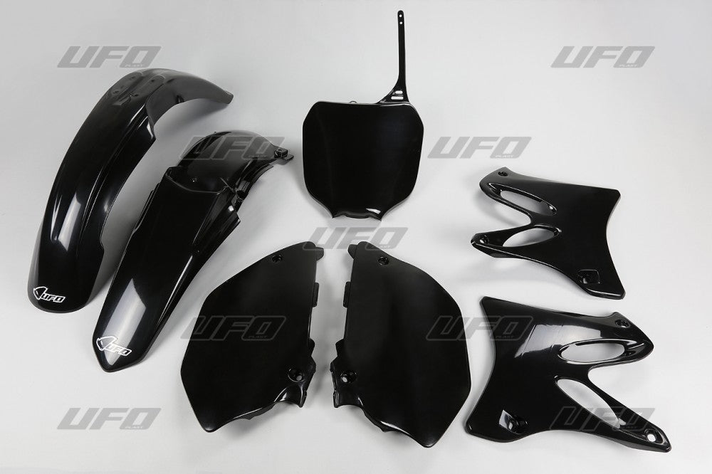 UFO Plastic kit 5-parts Black YZ125/250 02-05