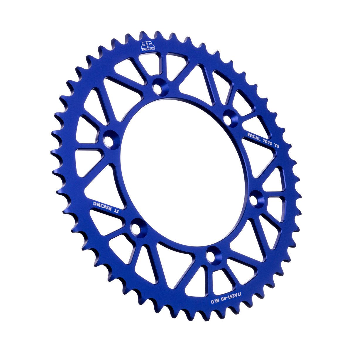 JT Rear Alu Sprocket 7075 T6 Blue JTA251.49BLU - MxProStoreParts