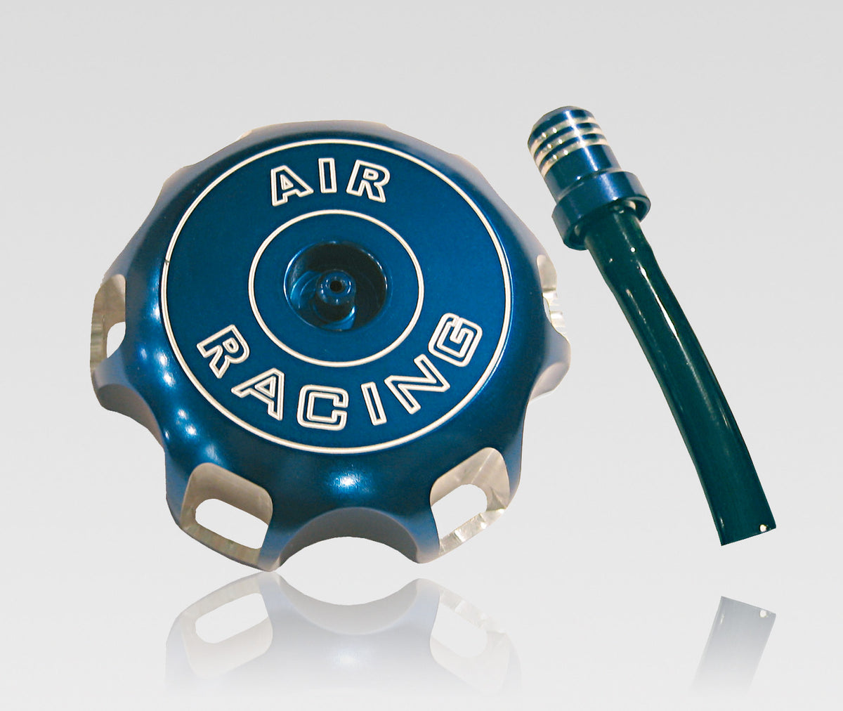 AIR Gas Cap Aluminium 57mm YZ/YZF/WR 02- Blue – 46-39-816