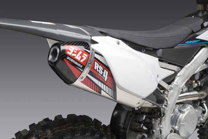 Silenciador desmontable Yoshimura para Yamaha Yz450F 2018-21 Signature Rs-4 So Ss-Al-Cf - MxProStoreParts