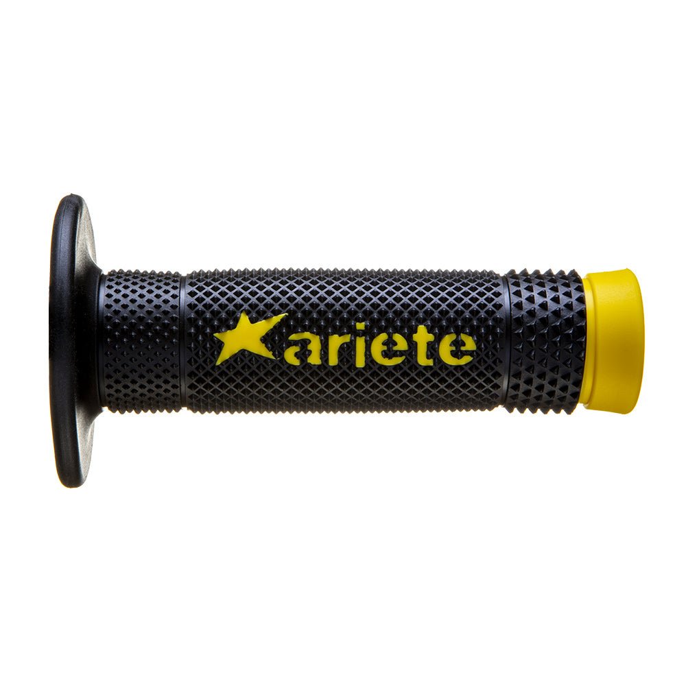 Ariete Vulcan MX/enduro handvatten geel/zwart - MxProStoreParts