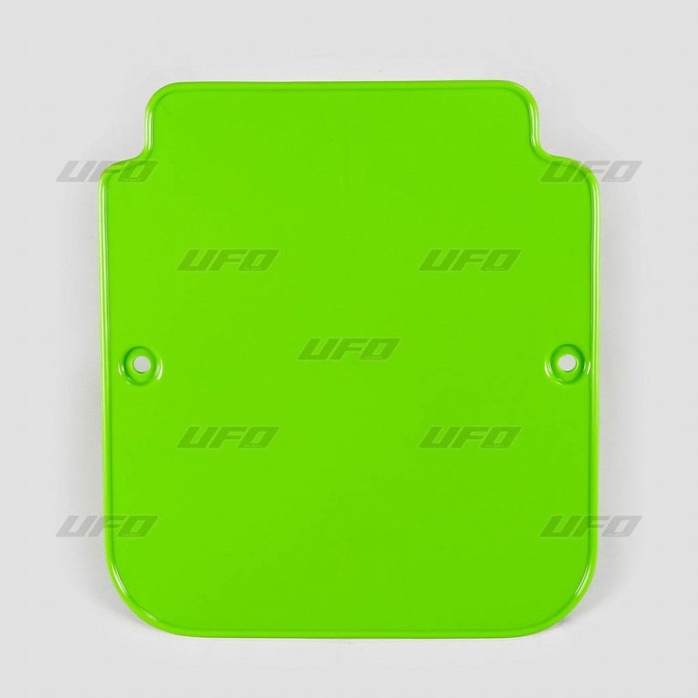 Matrícula delantera UFO KX125-500 87-88 Verde 026 - MxProStoreParts