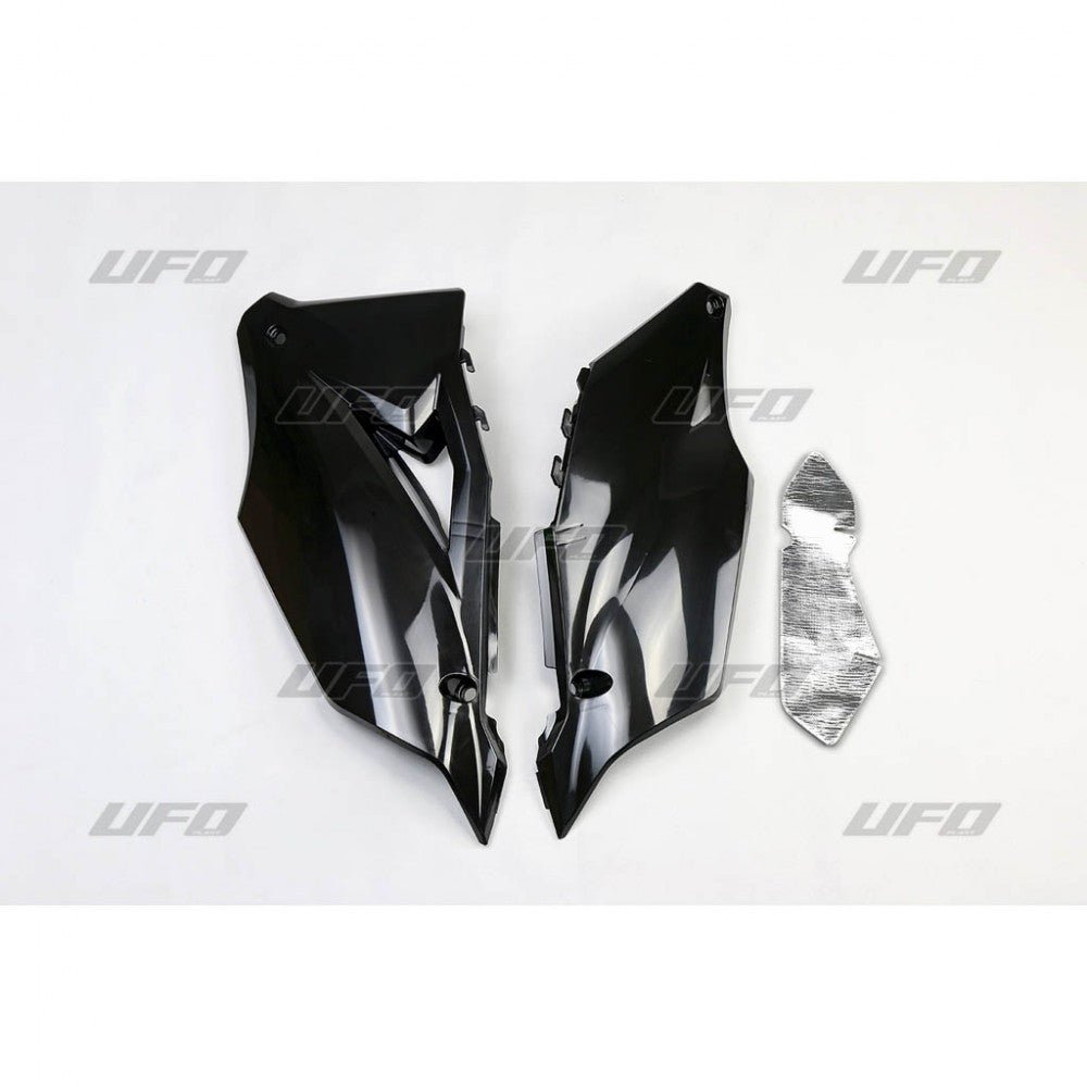 UFO Side panels KX250F 21-24 KX450F 19-23 Black 001