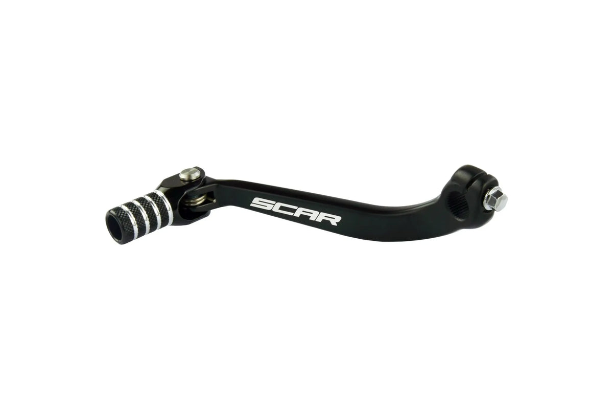 SCAR RACING schakelpedaal van gesmeed aluminium met opklapbare schakeltip — voor SUZUKI RM-Z 250 (2008–2026) - MxProStoreParts