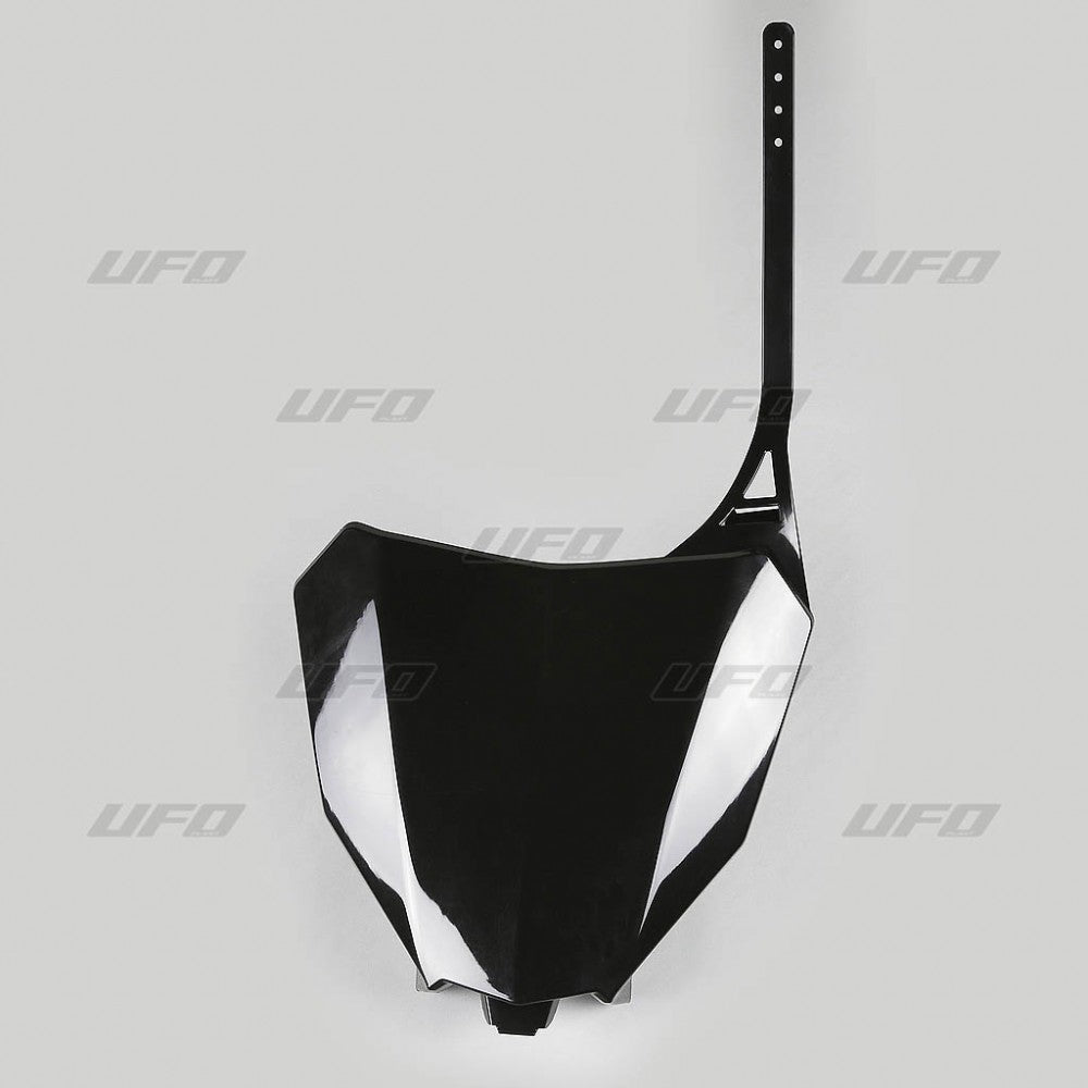 UFO Front number plate CRF250R/RX 18-21 / CRF450R/RX 17-20 Black 001