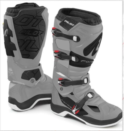 Forma Pilot cross boots – Nardo grey - MxProStoreParts