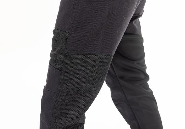 JOHN DOE Aero Mesh herenmotorbroek zwart 32/32 - MxProStoreParts