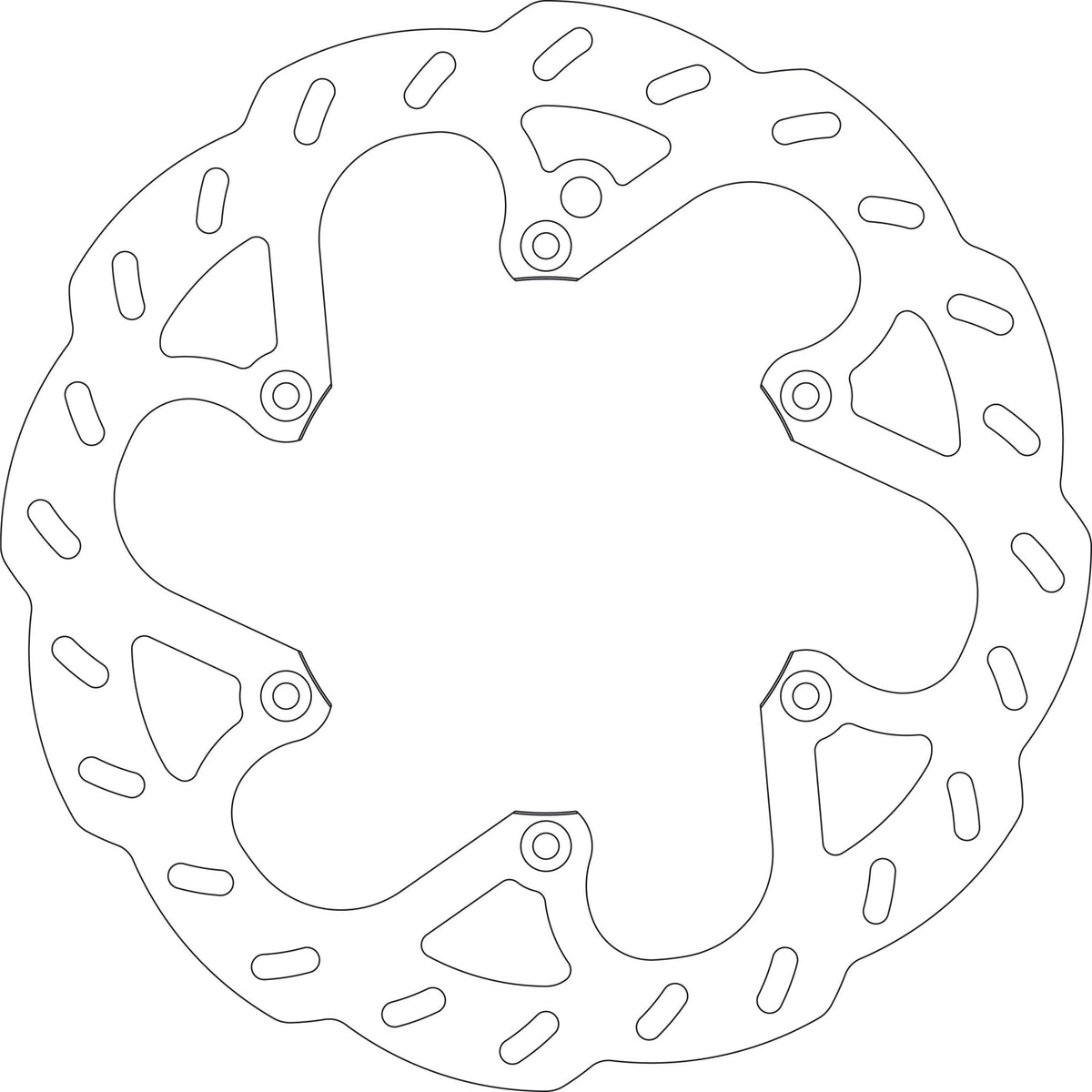 GOLDFREN Brakedisc Front HUS 00-KTM125-525 92- HVA 125-501 14- – 1501 F-3, mat. 1/4 - MxProStoreParts