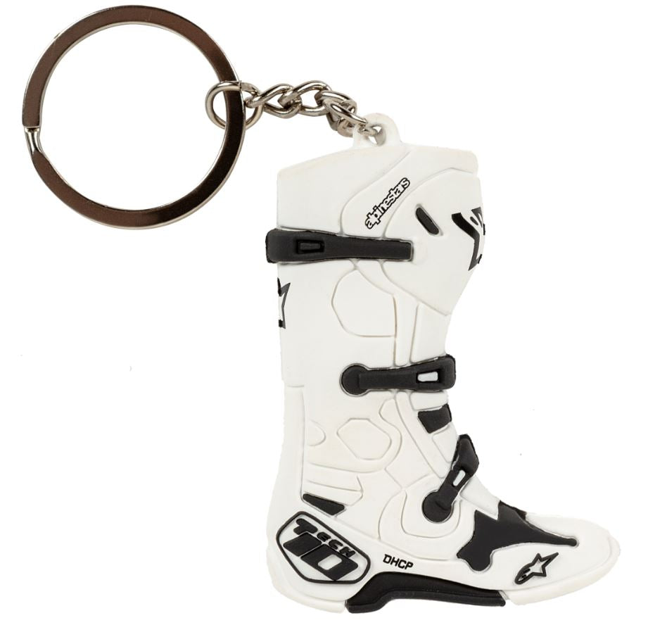 Alpinestars Key chain Tech 10 White – 1230-94000-20