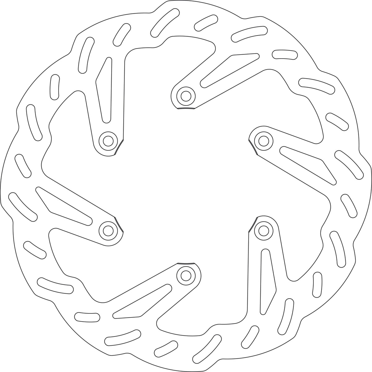 GOLDFREN Brakedisc Front GAS all 97-13 – 1802 F-3, mat 1/4 - MxProStoreParts