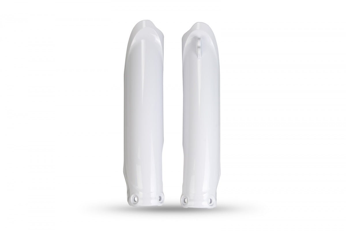 UFO Fork slide protectors YZ450F 23-.. YZ250F 24-.. White 046 - MxProStoreParts