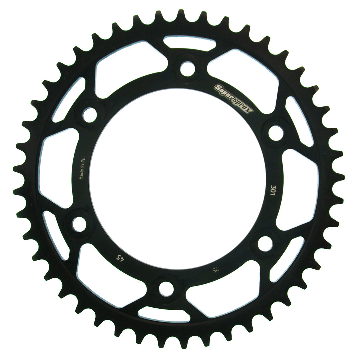 Supersprox / JT Rear sprocket 301.45 – RFE-301:45-BLK - MxProStoreParts