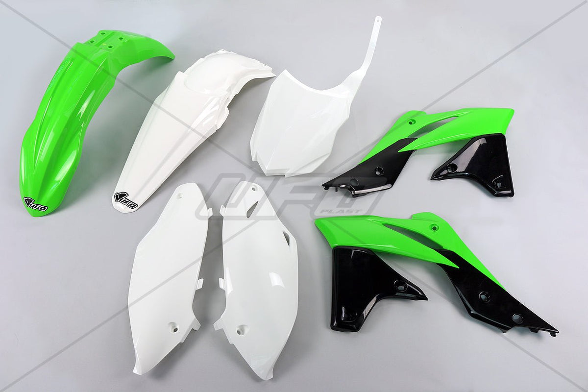 UFO original 5-piece plastic kit KXF250 14-15 - MxProStoreParts