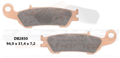 Delta Braking Sintered Voor remblokken DB2850 Type D - MxProStoreParts