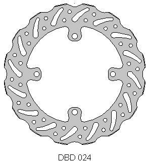 Delta Braking für Bremsrotoren (250mm) Typ G Suzuki RM-Z 250 07-18 & RM-Z 450 05-17 & RMX-Z 450 10-18 - MxProStoreParts