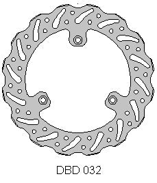 Haan Wheels for brake disc ( 198mm ) KTM SX 65 00-