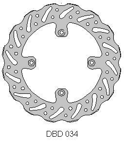 Delta Braking für Bremsdisc (218,5mm) Typ G KTM SX 85 2004 - 2012 & SX 105 2004 - 2011 & Husqvarna TC 85 2014 - 2015 - MxProStoreParts