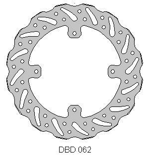 Delta Braking Vintage für Bremscheibe DBD062 - MxProStoreParts