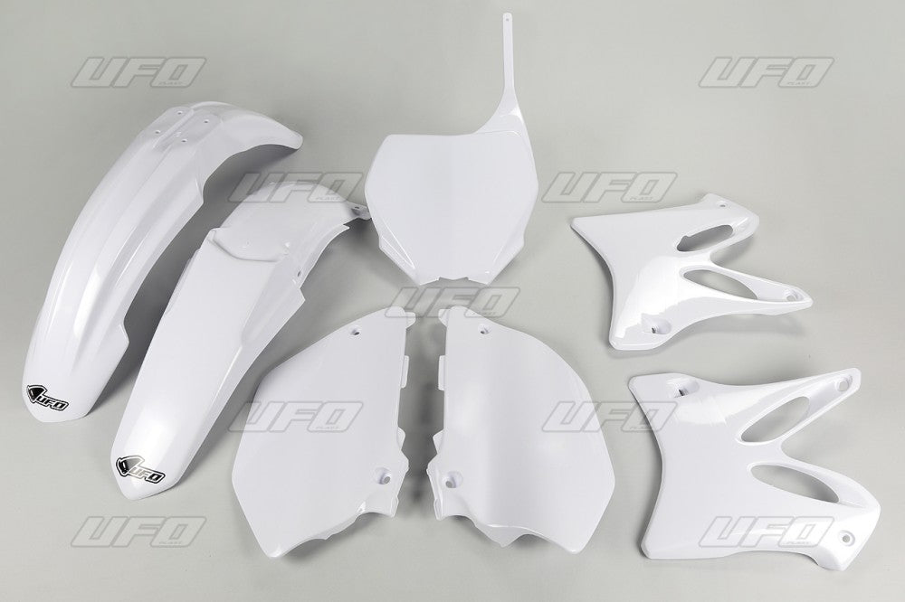 UFO Plastic kit 5-parts White YZ125/250 06-14