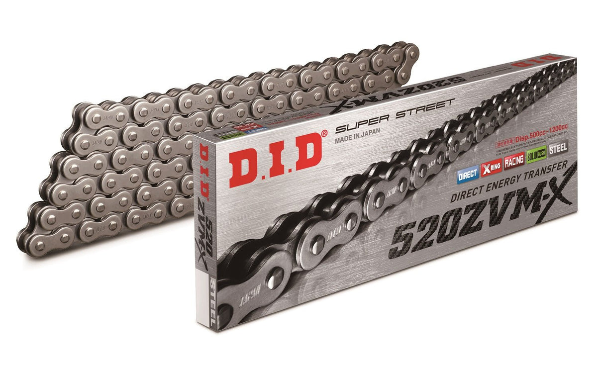D.I.D 520ZVM-X Chain+Connecting link rivet type (ZJ) – 4525516338257 - MxProStoreParts