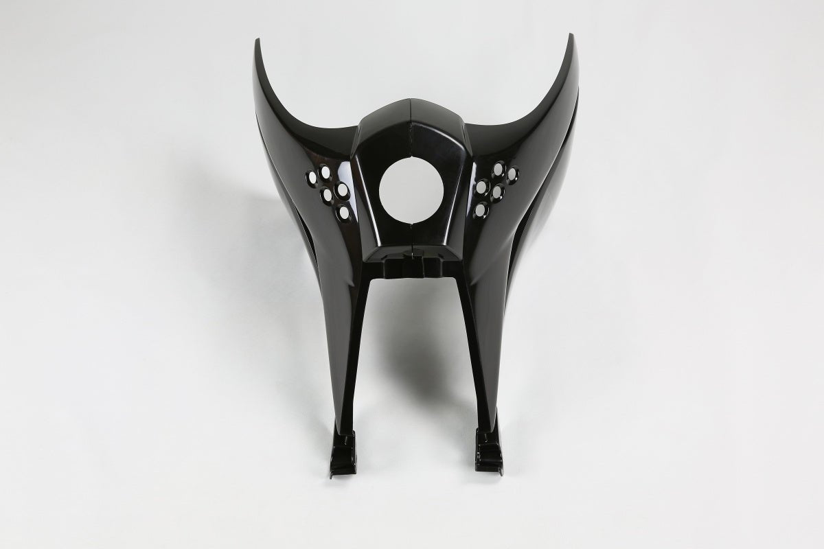 UFO Radiator Covers KLX110 10- Black 001 - MxProStoreParts